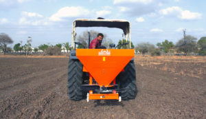 Square Fertilizer Broadcaster